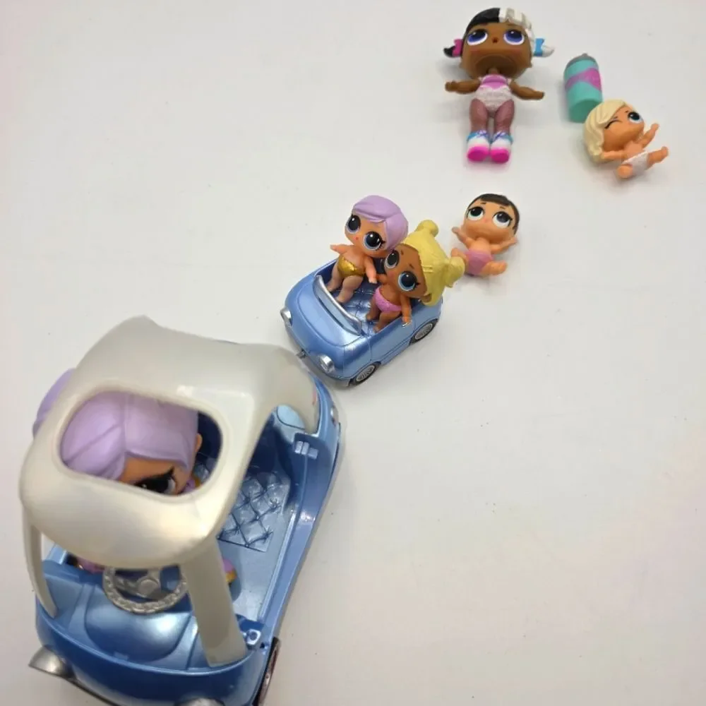 LOL Surprise Tots And LIL Sister Little Tikes LOL Surprise Doll Blue Cozy Coupe